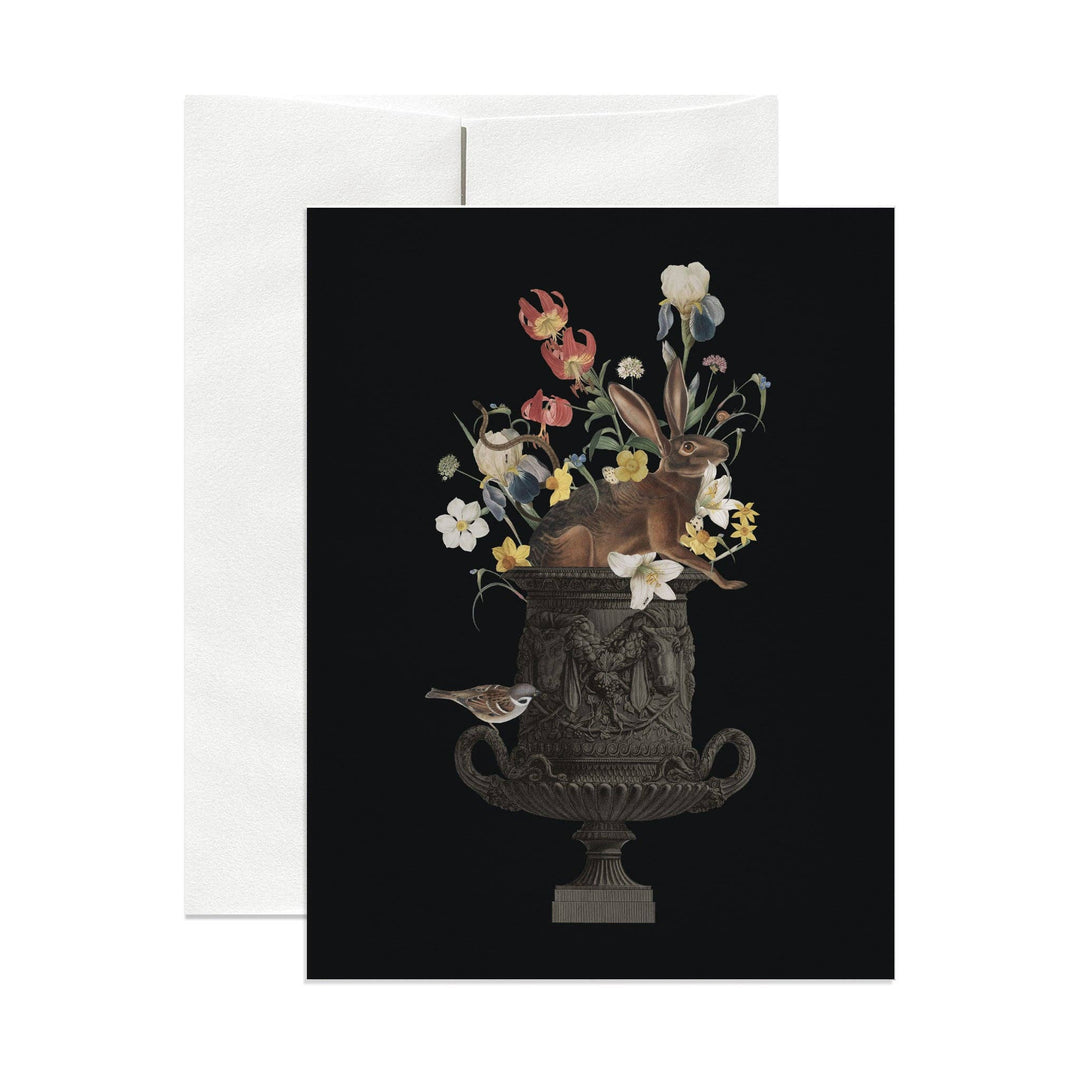 Ostara Vase Greeting Card
