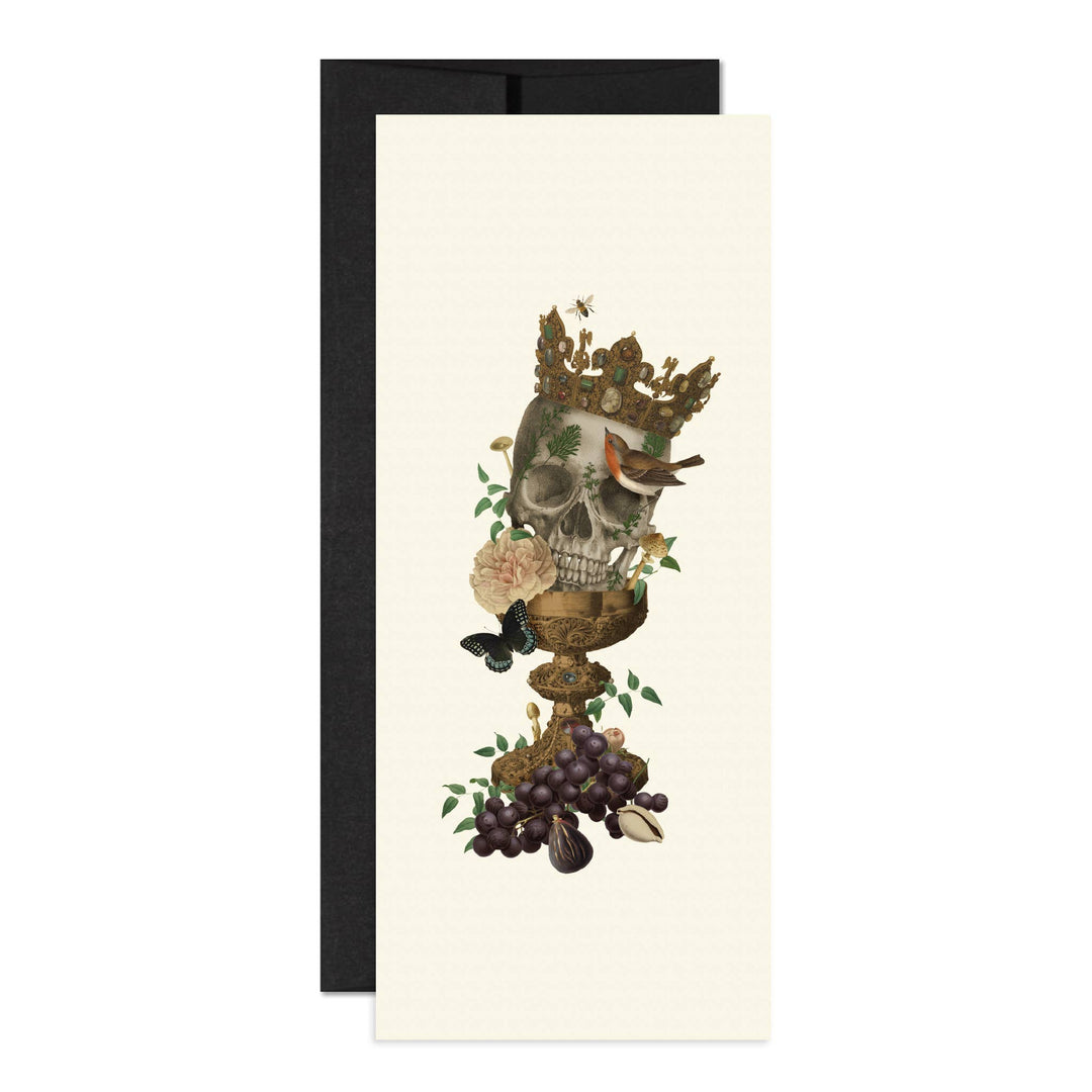 Dark Still Life Greeting Card