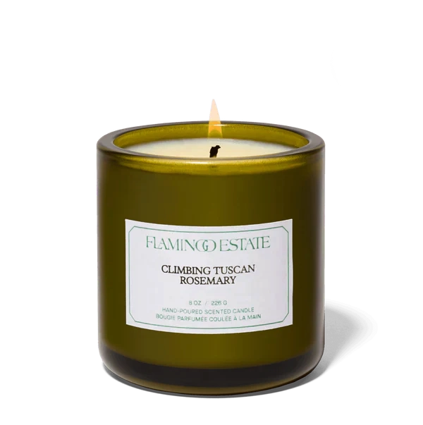 Climbing Tuscan Rosemary Flamingo Estate Candle