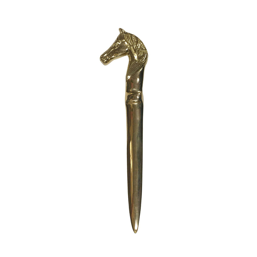 Equestrian Brass Letter Opener