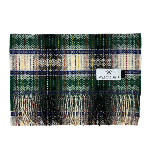 Fine Diamond Scarf, Green