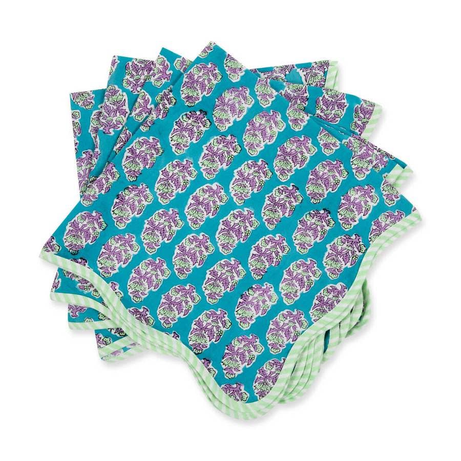 Mimi Scalloped Napkin, Set of 4