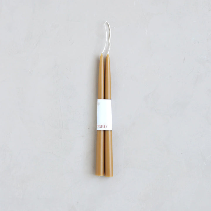 The Floral Society - Dipped Taper Candles Miel