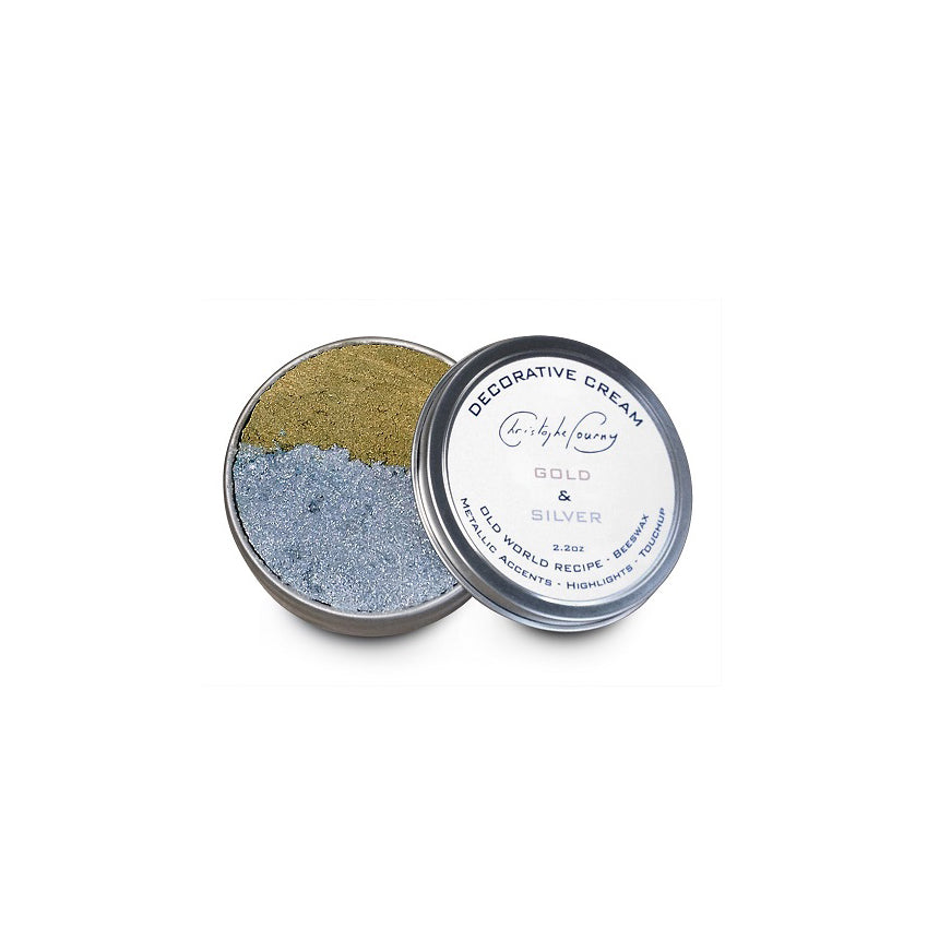Gold and Silver Cream