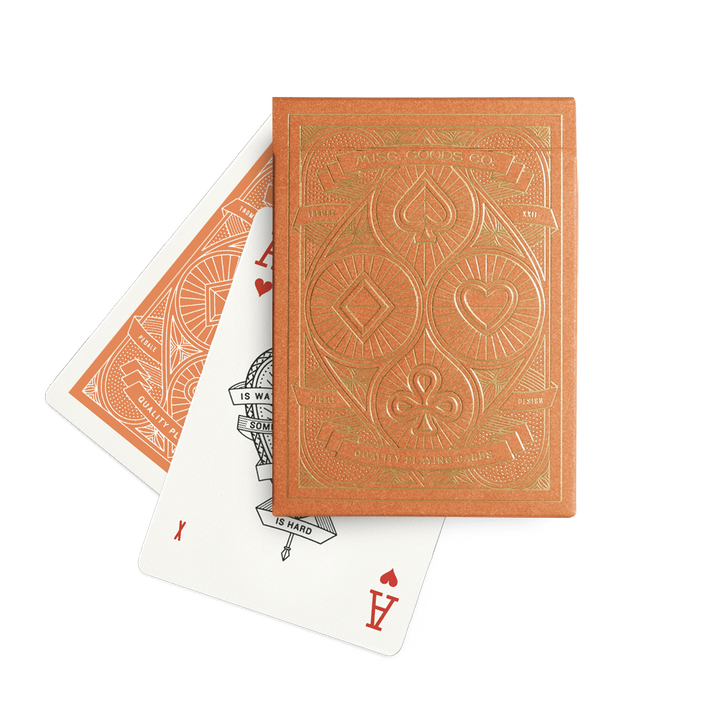 Sandstone Playing Cards