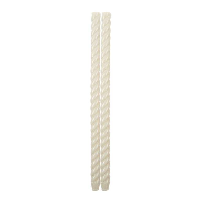 The Floral Society - Fancy Taper Candles Parchment 18"