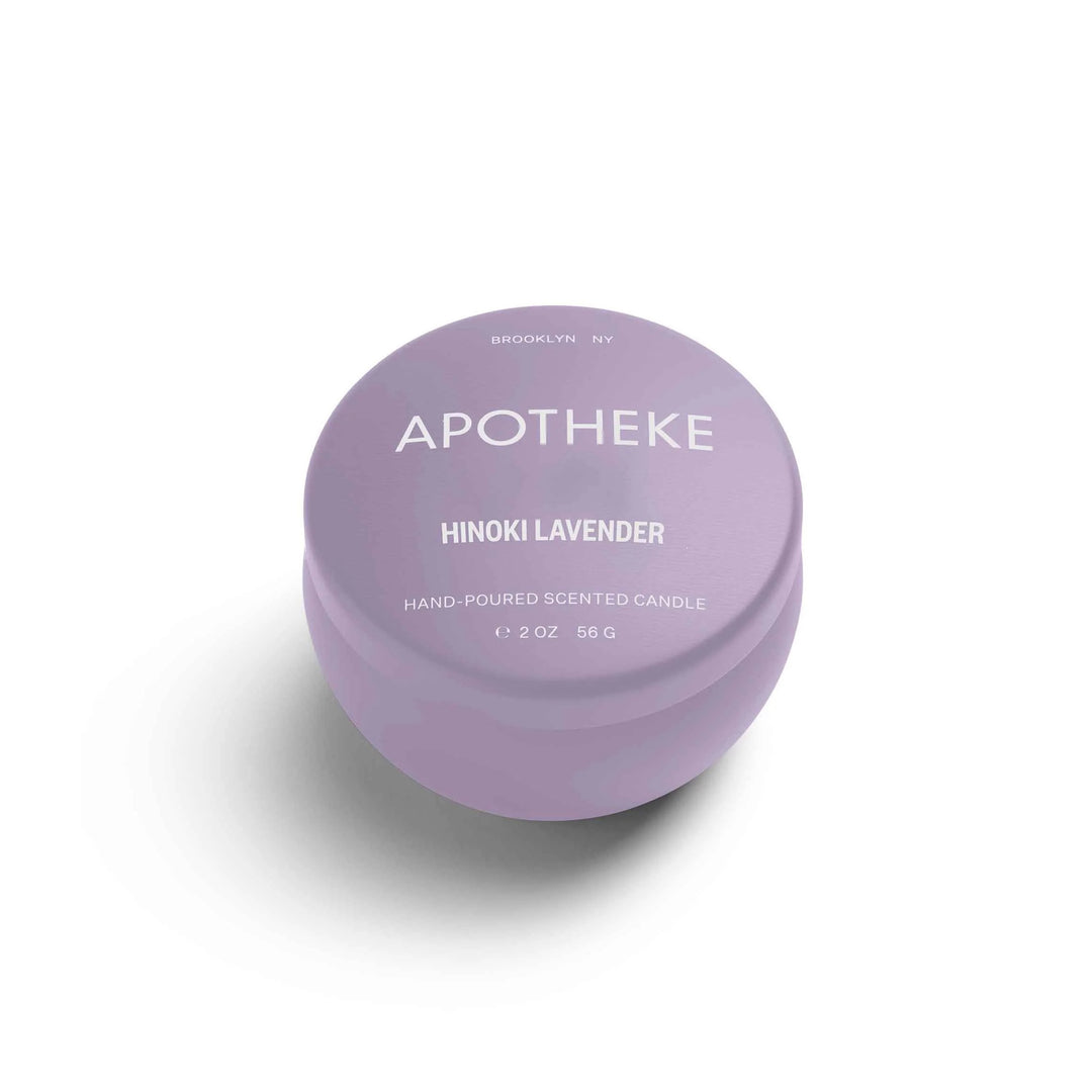 Apotheke Hinoki Lavender Mini Tin Candle
