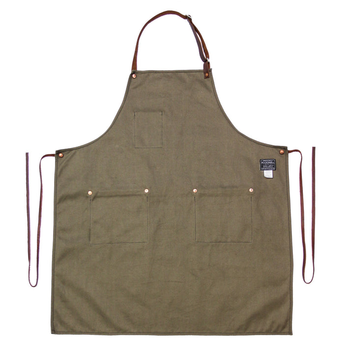 Industry Apron - Standard Canvas - Moss