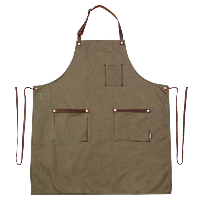 Industry Apron - Standard Canvas - Moss