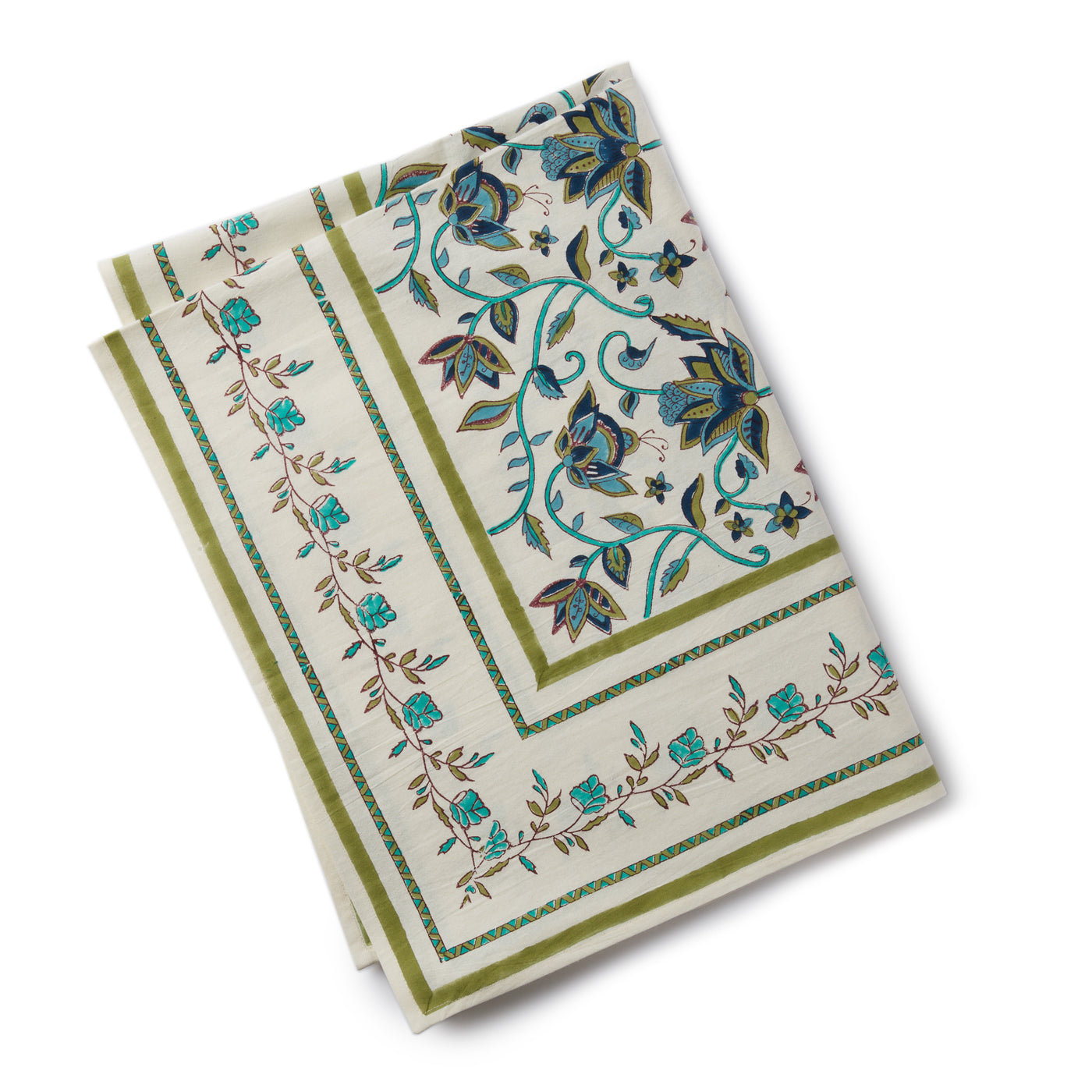 Tablecloth Nambour Olive-Blue