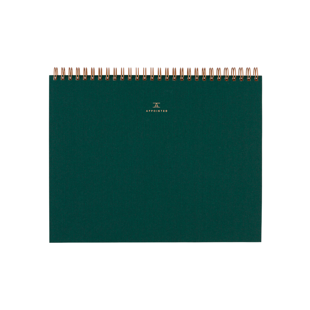 Sketch Pad in Hunter Green