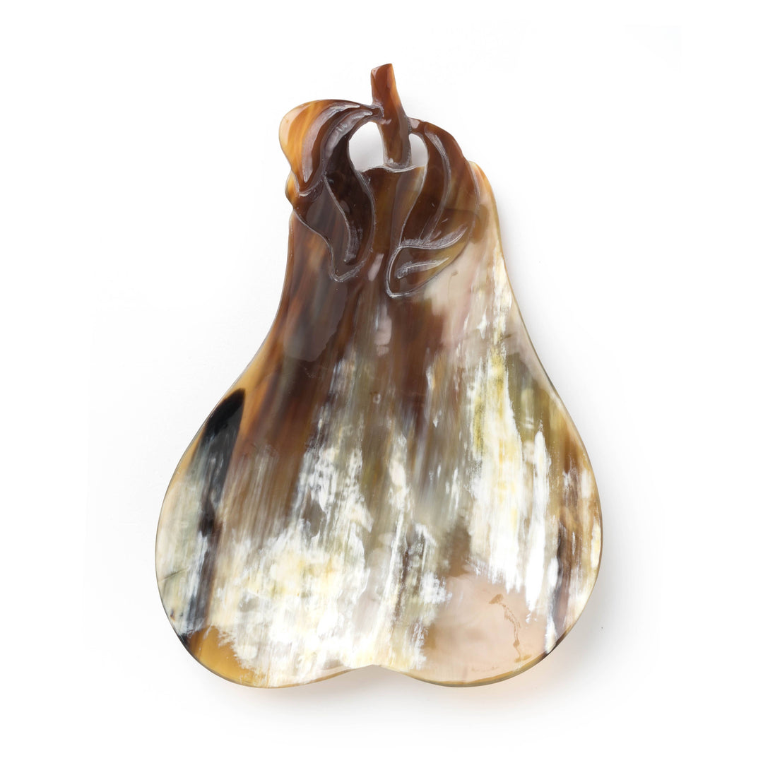 Buffalo Horn Pear Dish