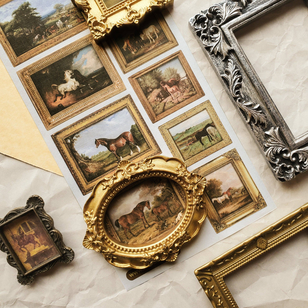 The Horse Gallery Sticker Sheet