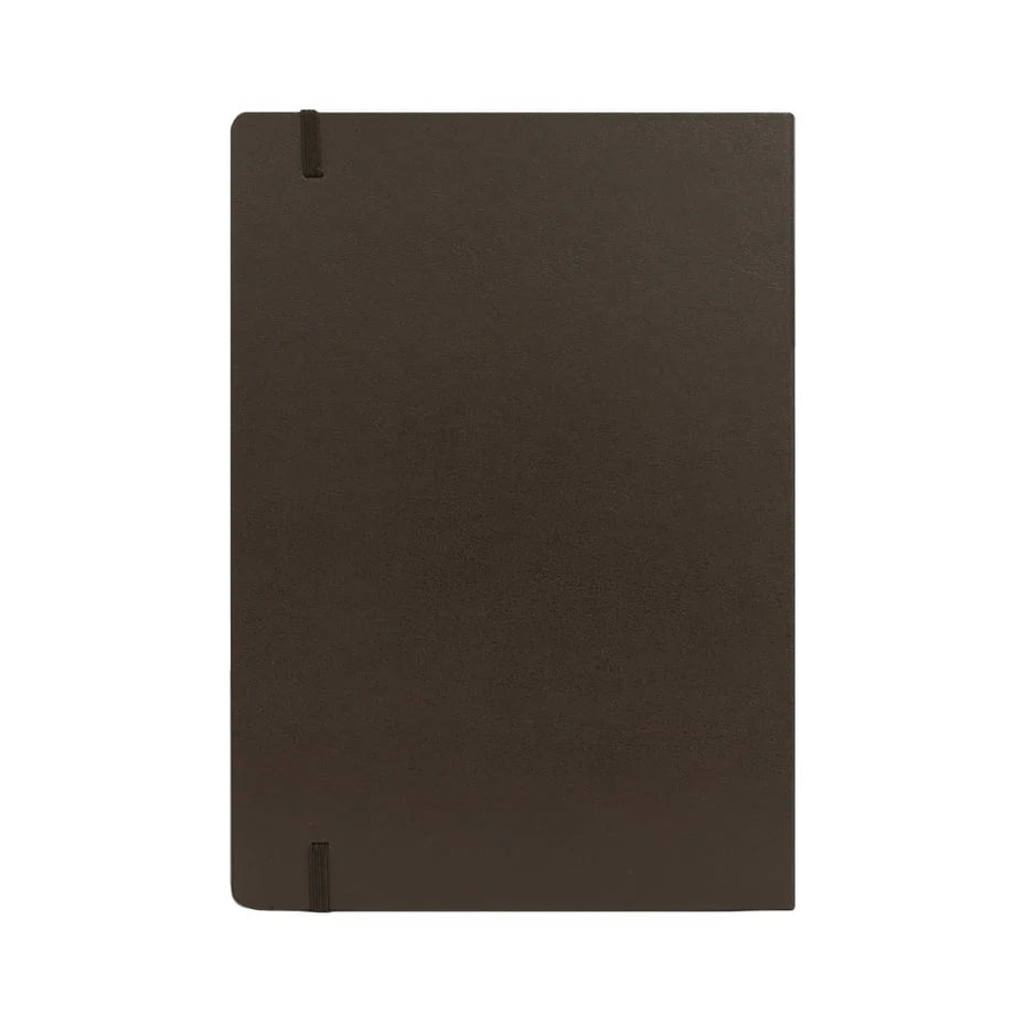 Nonble Notebook, A5 Size in Coffee Brown