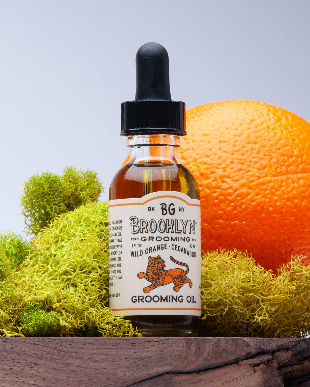 Wild Orange and Cedar Wood Grooming Oil