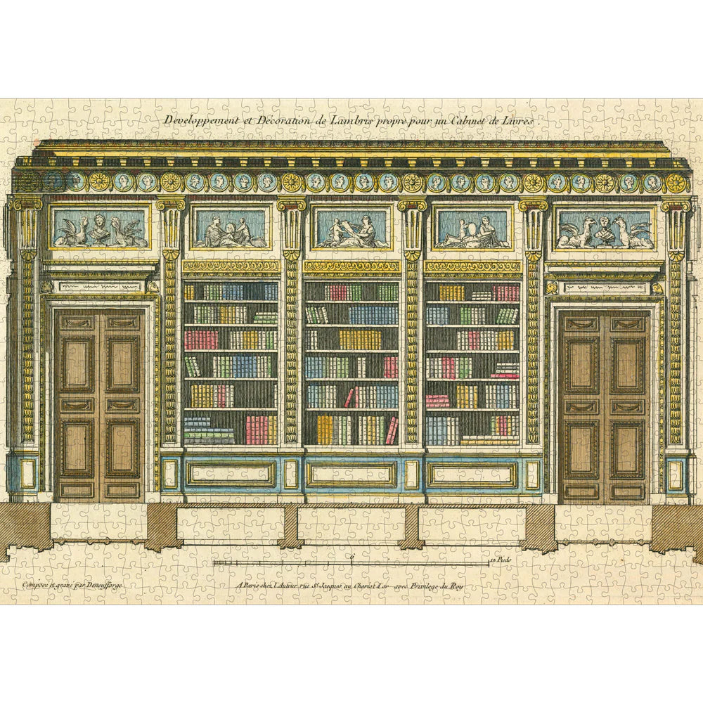 The Library 1,000-Piece Puzzle by John Derian