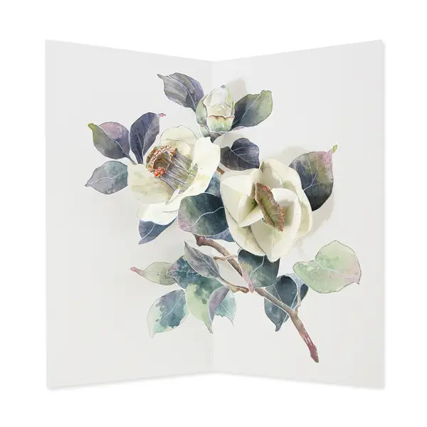 Camellia Pop-Up Card