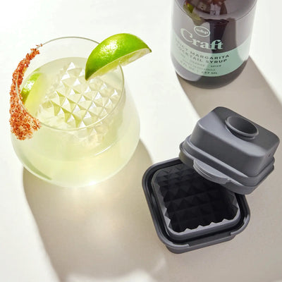 Cocktail Ice Mold, Crystal Prism