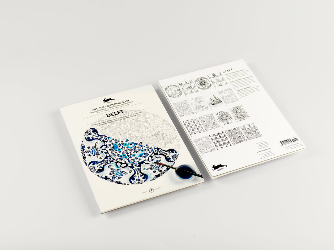 Delft - Artists' Colouring Book