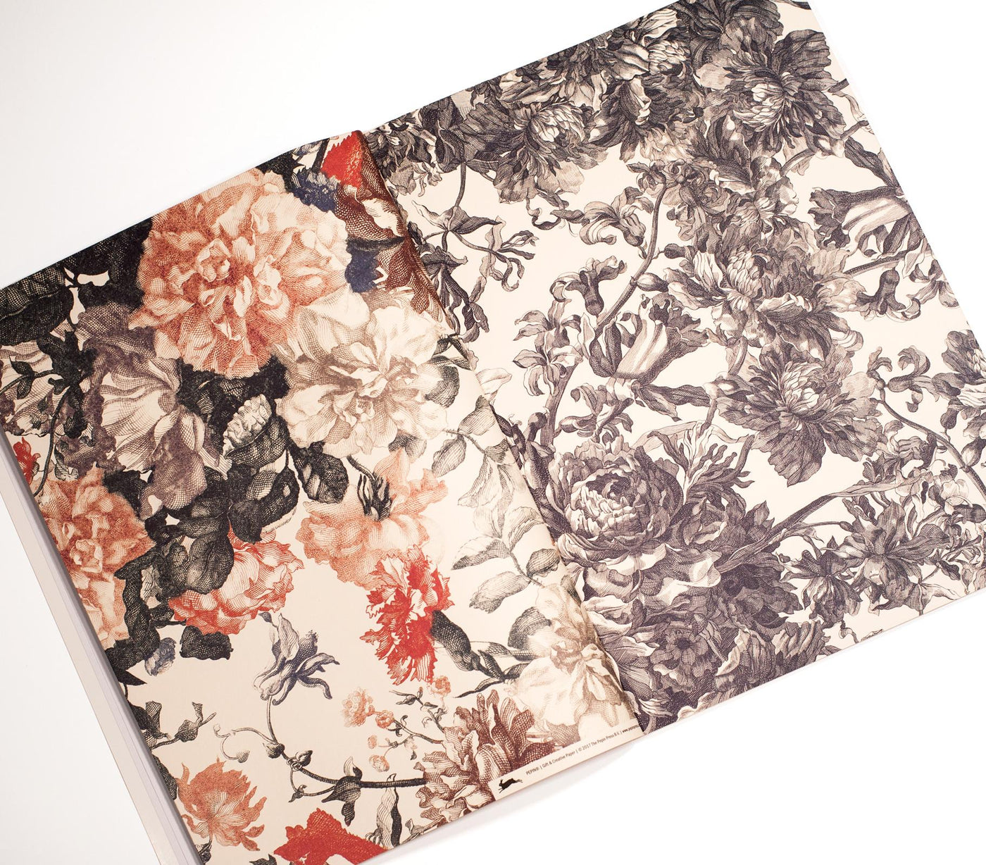 Floral Engravings - Gift & Creative Paper Book