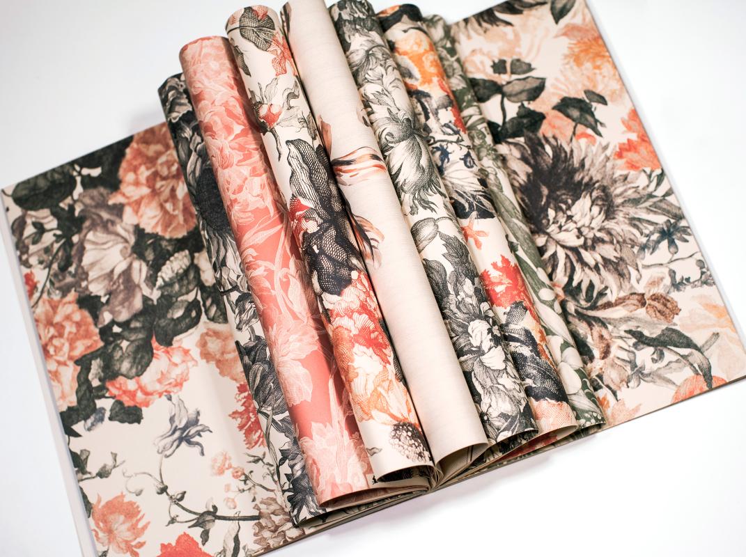Floral Engravings - Gift & Creative Paper Book