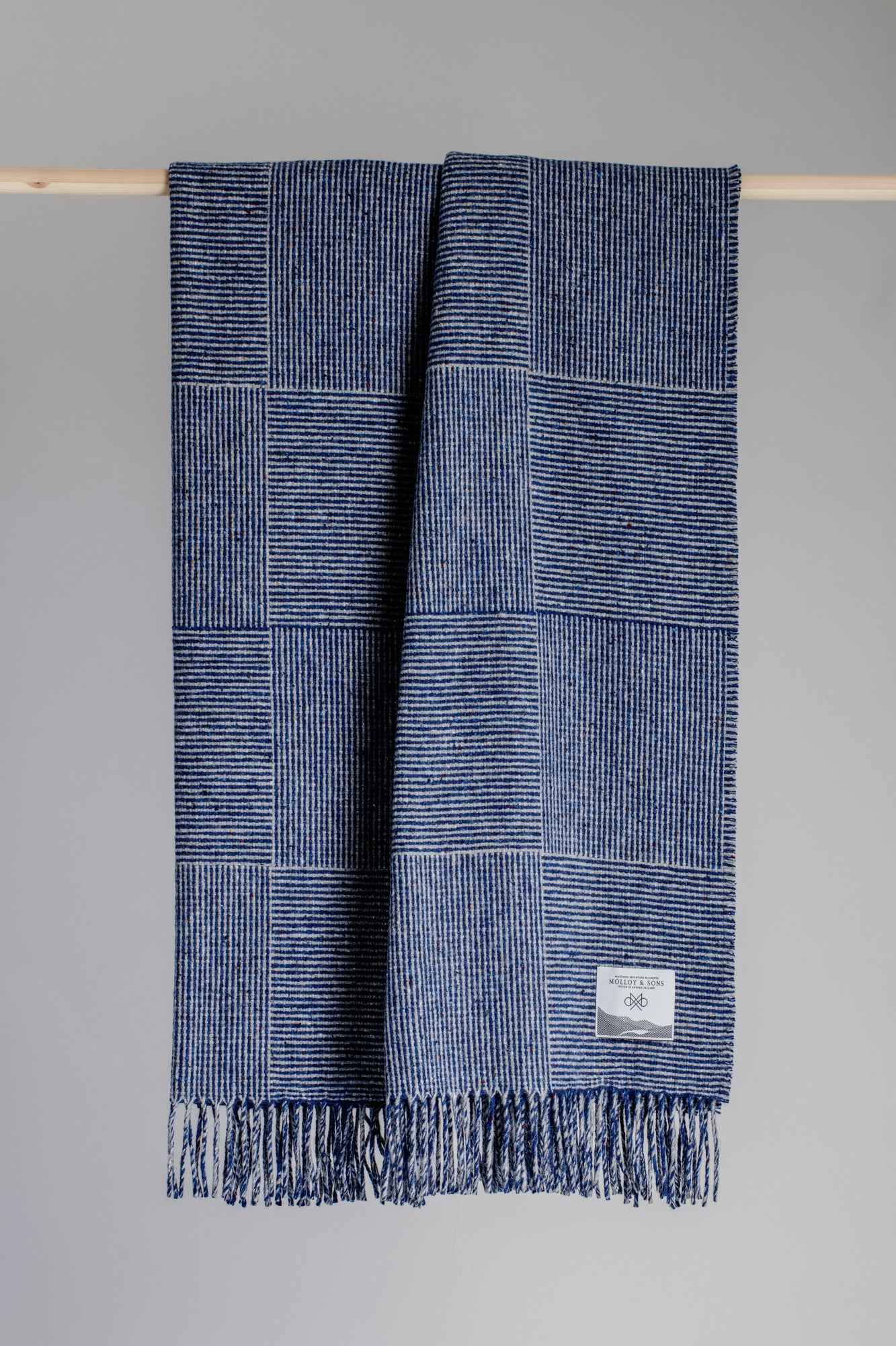 Molloy & Sons Basket Weave Throw