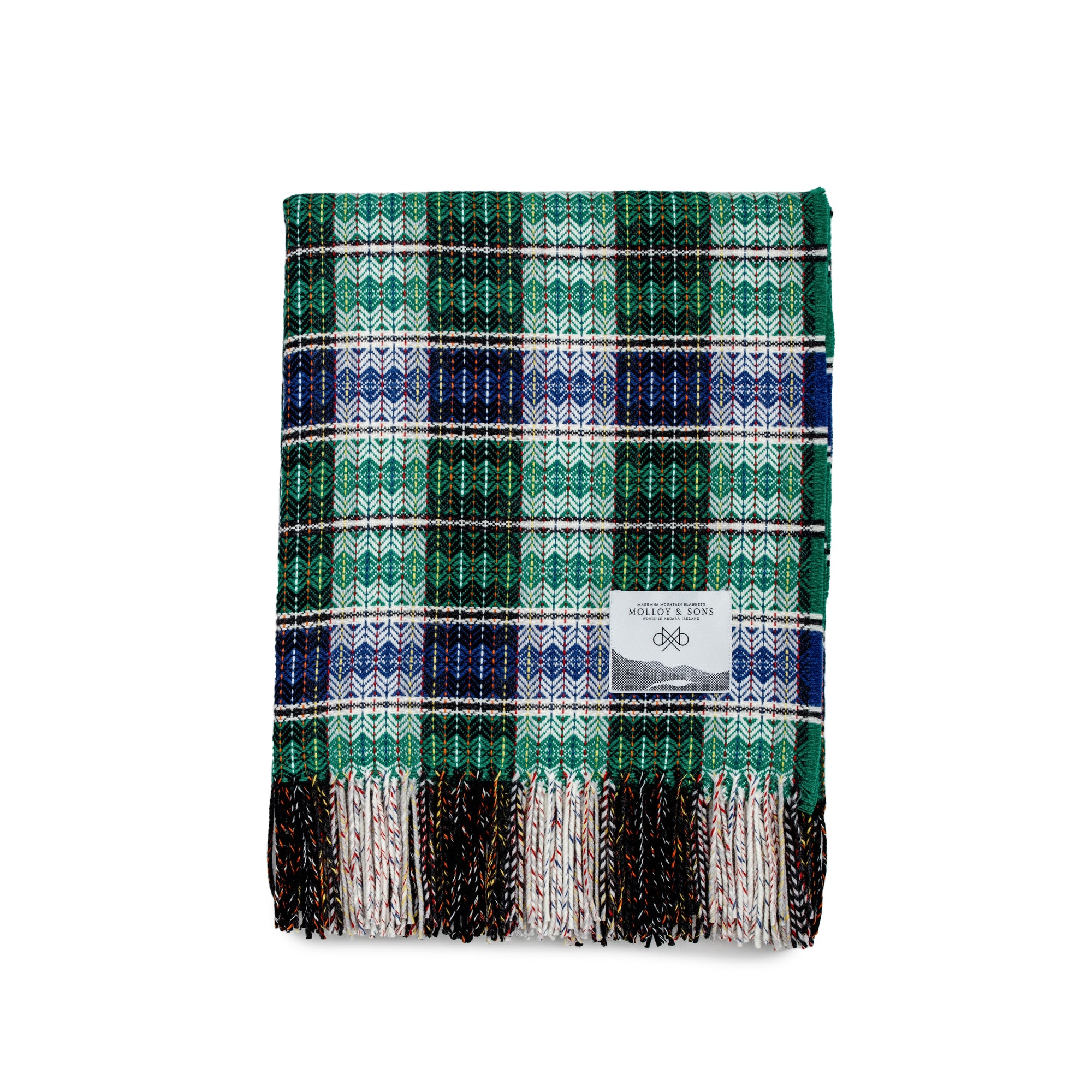 Molloy & Sons Diamond Weave Throw