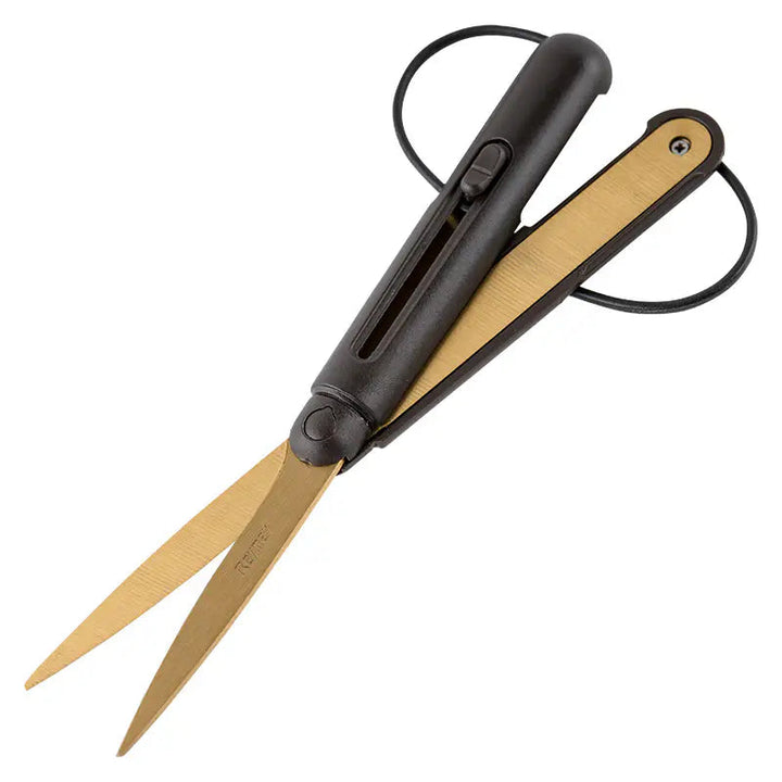 Folding Scissors with Titanium Coating