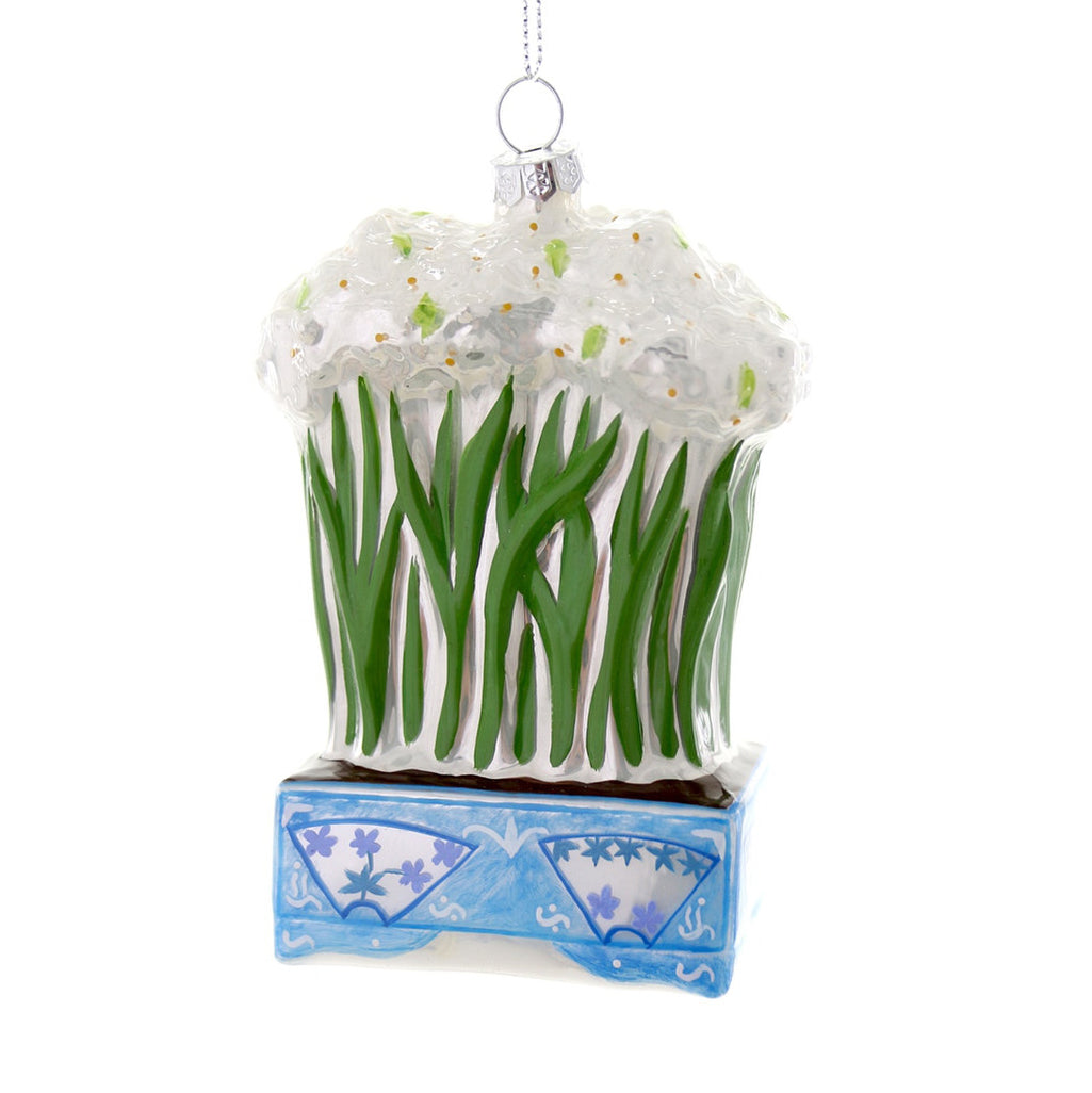 Potted Paper Whites Ornament