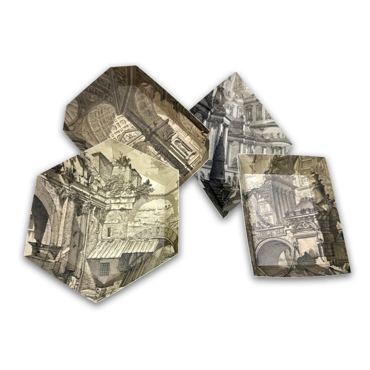 Piranesi Paper Trays, Set of 4