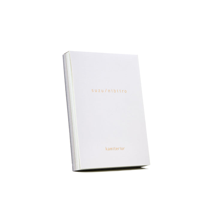 Memoterior Note Pad in Suzu Nibiiro / Dull Color Shades