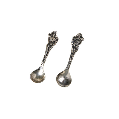 Vintage Salt Cellar Spoons A31