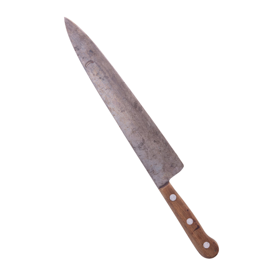 12" Carbon Steel Chef Knife Unbranded