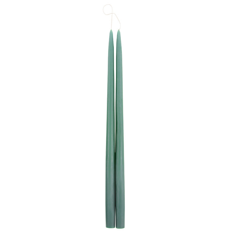 The Floral Society - Dipped Taper Candles Moss