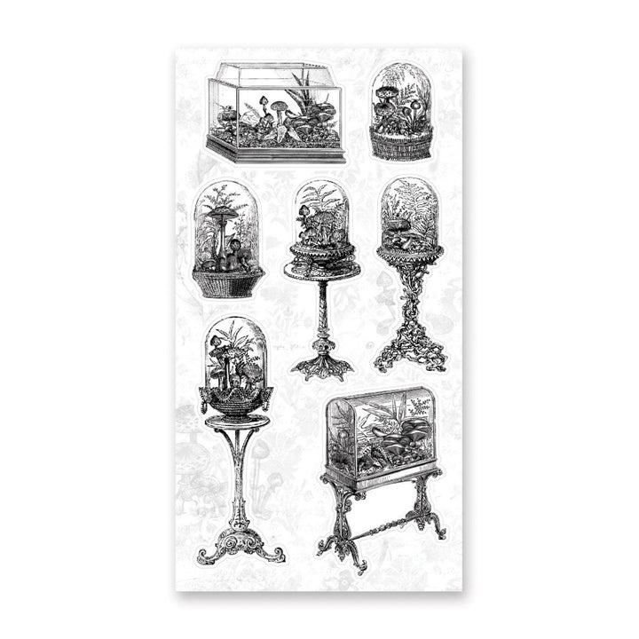 Antique Terrariums Sticker Sheet