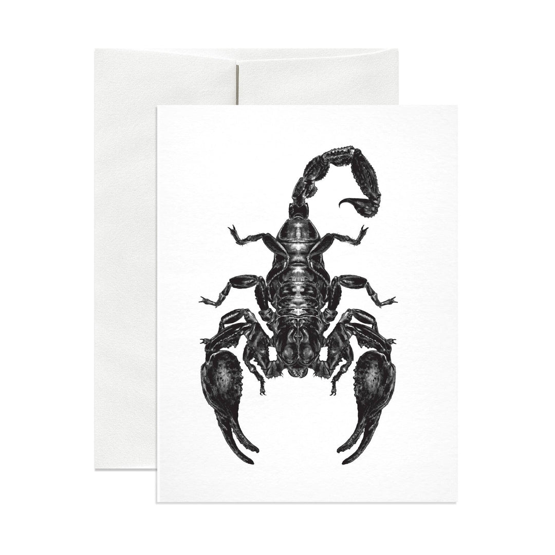 Emperor Scorpion Greeting Card