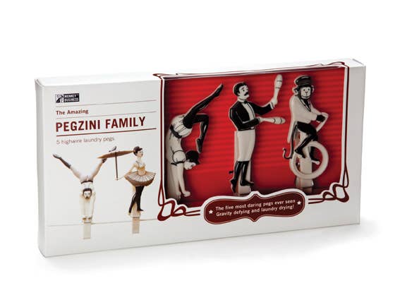 Pegzini Family Clothespins