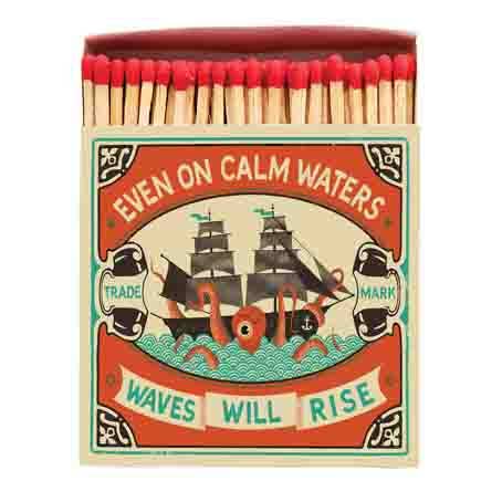 Even on Calm Waters Matchbox