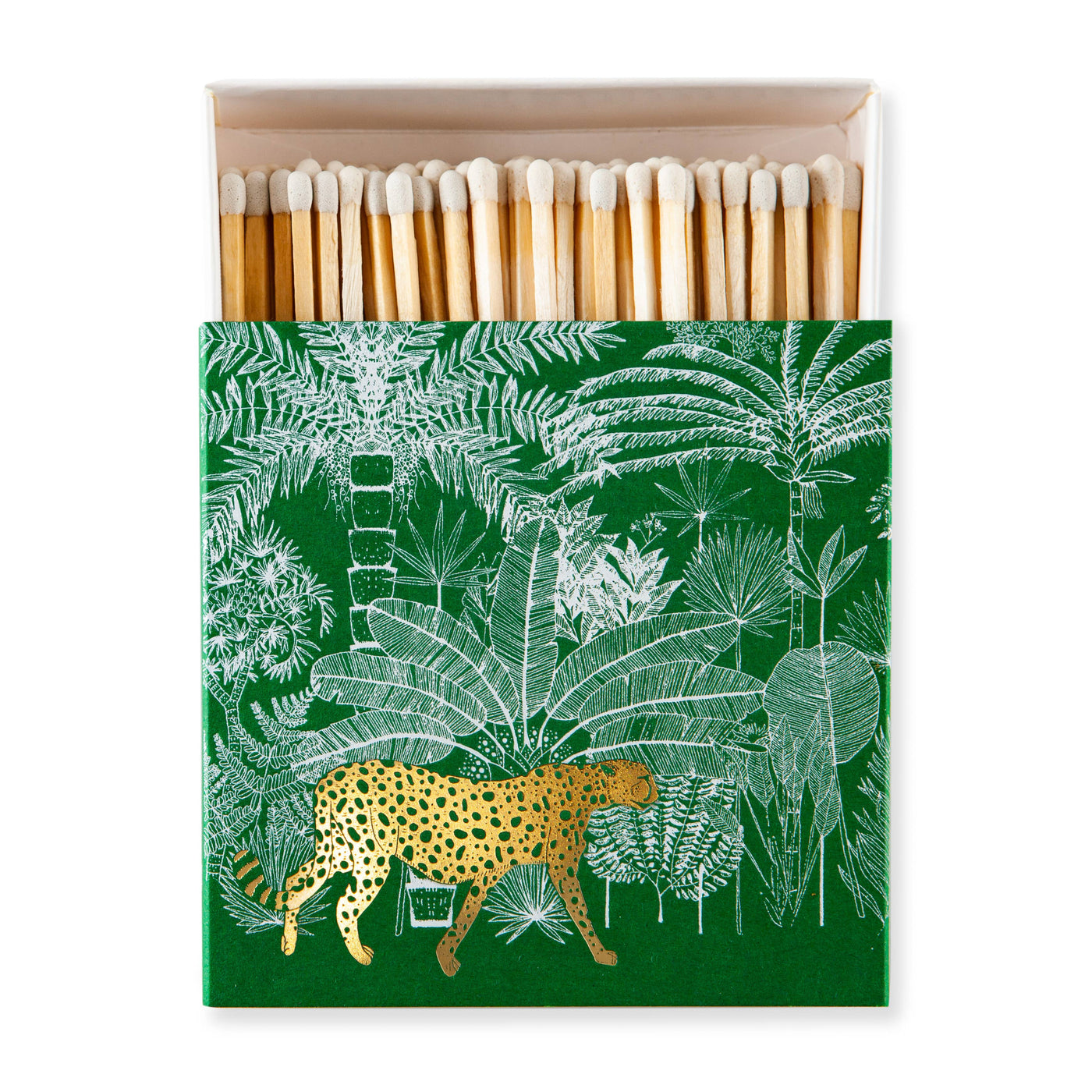 Cheetah in Jungle Matchbox in Green