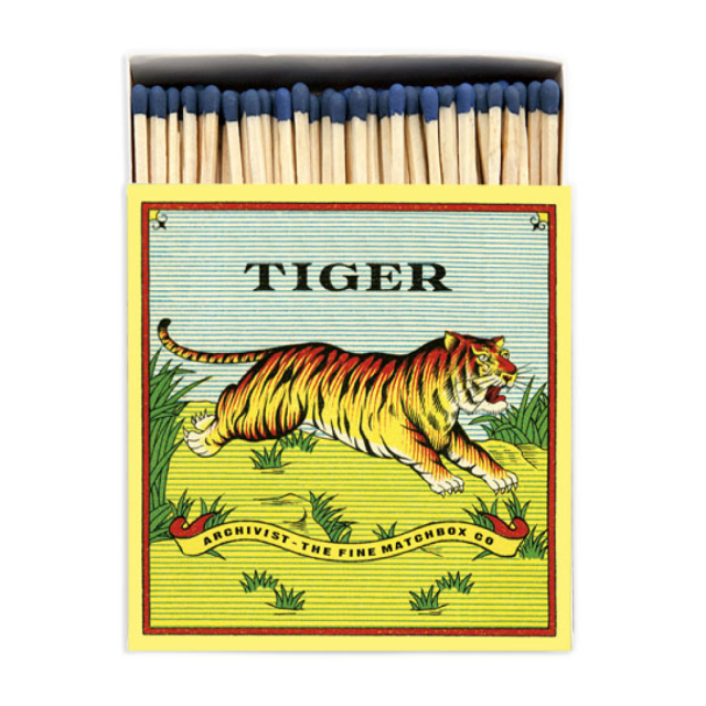 Tiger Matchbox