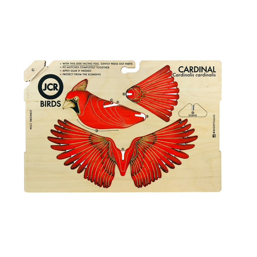 Cardinal Pop Out Figure