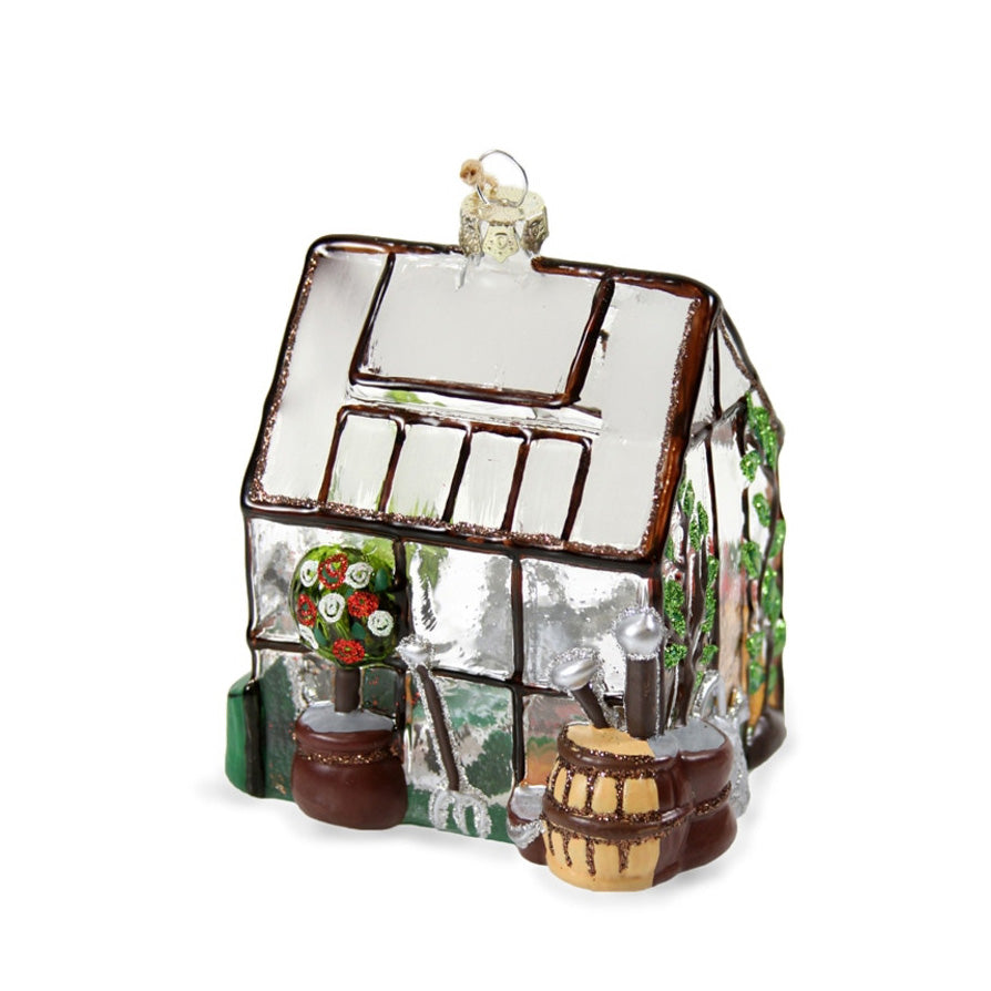 Holiday Greenhouse Ornament