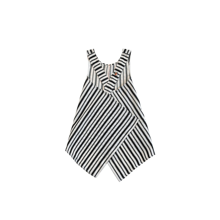 Kids Apron in Black Stripes