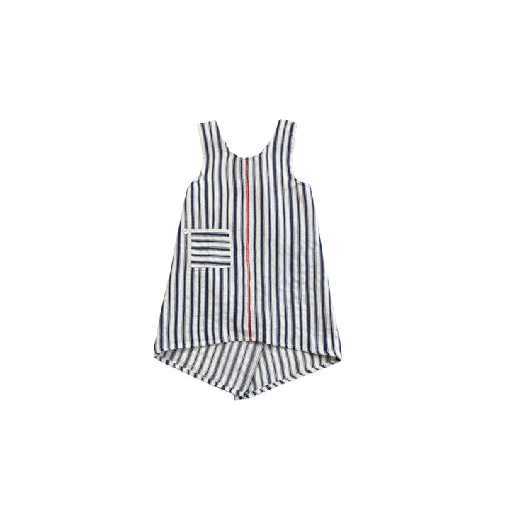 Kids Apron in Blue Stripes