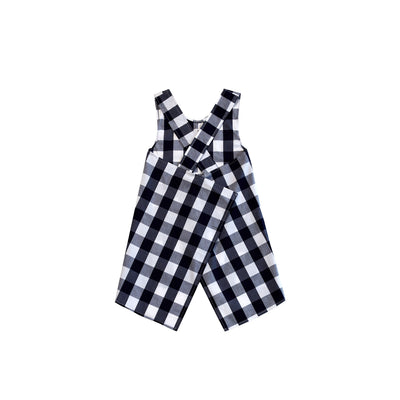 Kids Apron in Navy Gingham