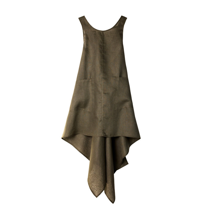 Apron in Olive Green