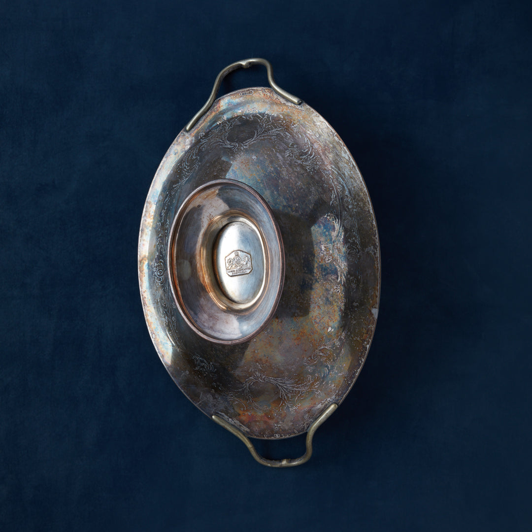 James Dixon & Sons, Sheffield England Footed server