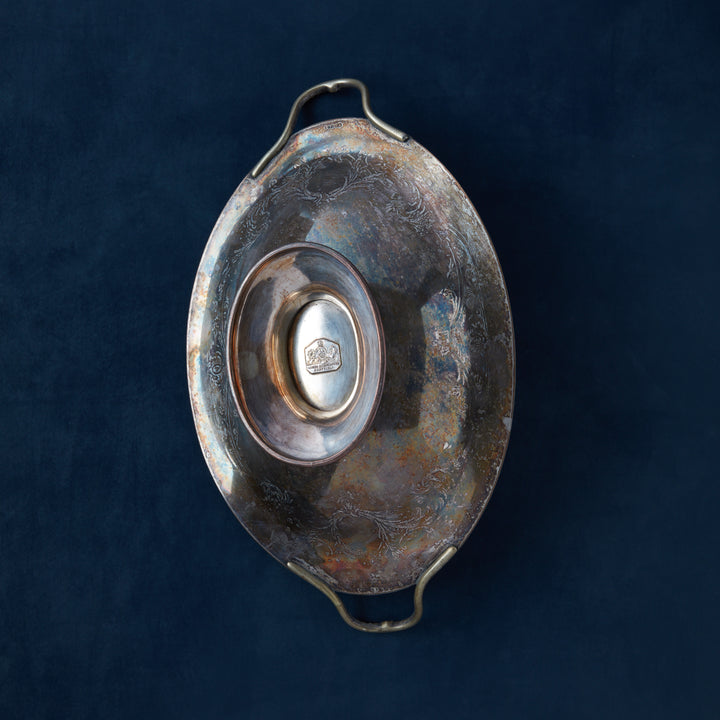 James Dixon & Sons, Sheffield England Footed server