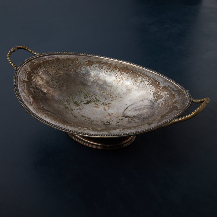 James Dixon & Sons, Sheffield England Footed server