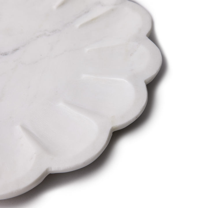 Small Marble Petal Tray